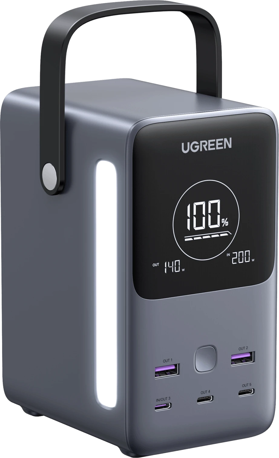 Внешний аккумулятор Power Bank UGREEN 48000mAh, 300W — 2