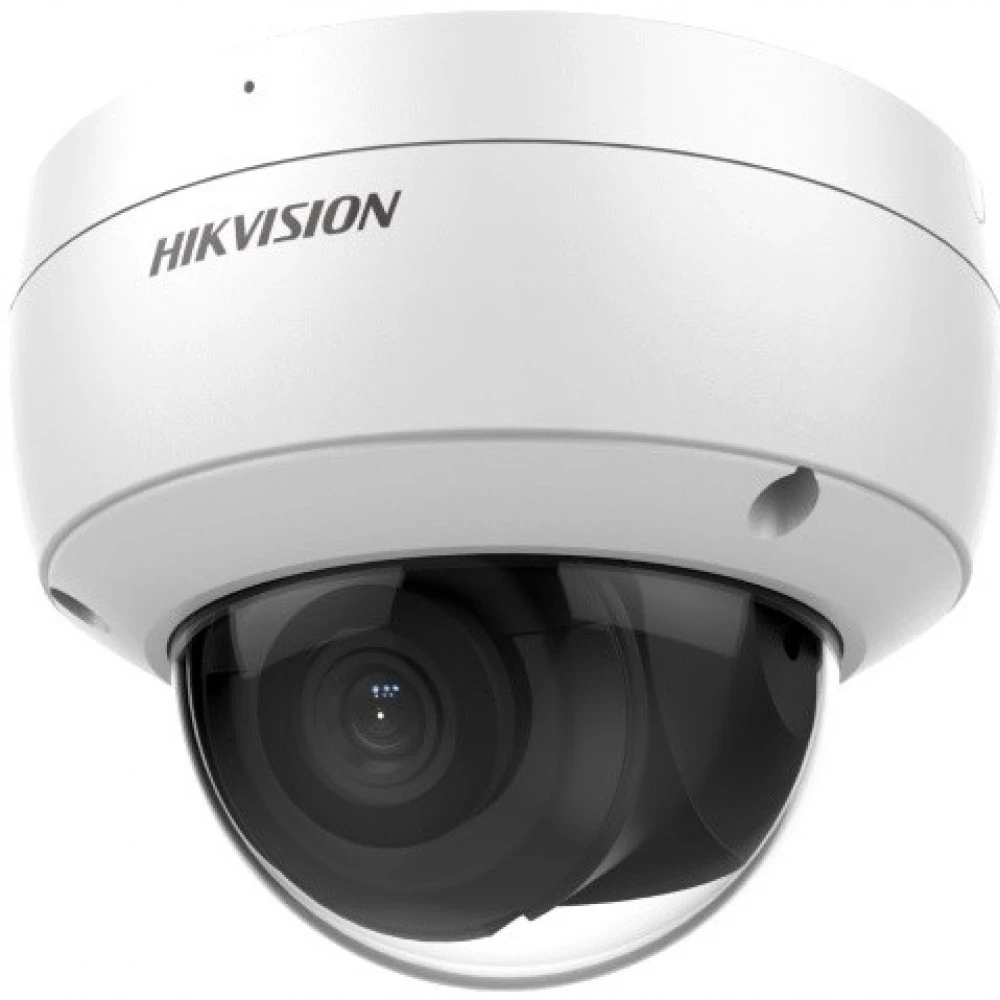 IP видеокамера Hikvision DS-2CD2043G2-IU, цилиндрическая, 4МП, встроенный микрофон