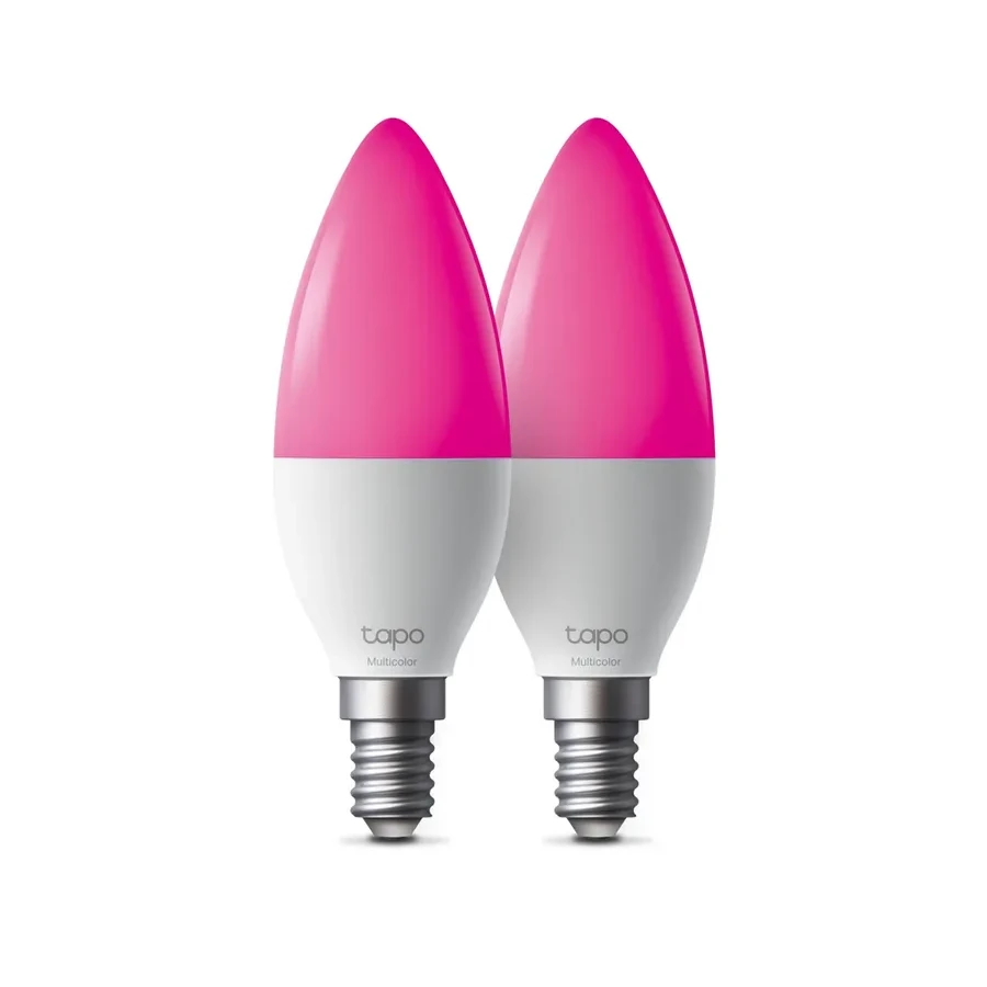 Умная лампа Tp-Link Tapo L430C, Wi-Fi, RGB, 2 шт