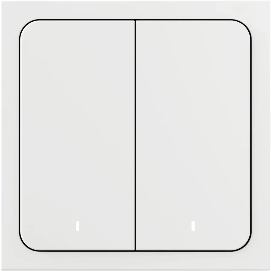 Умный выключатель Yandex YNDX-00532, Zigbee, Wi-Fi, белый