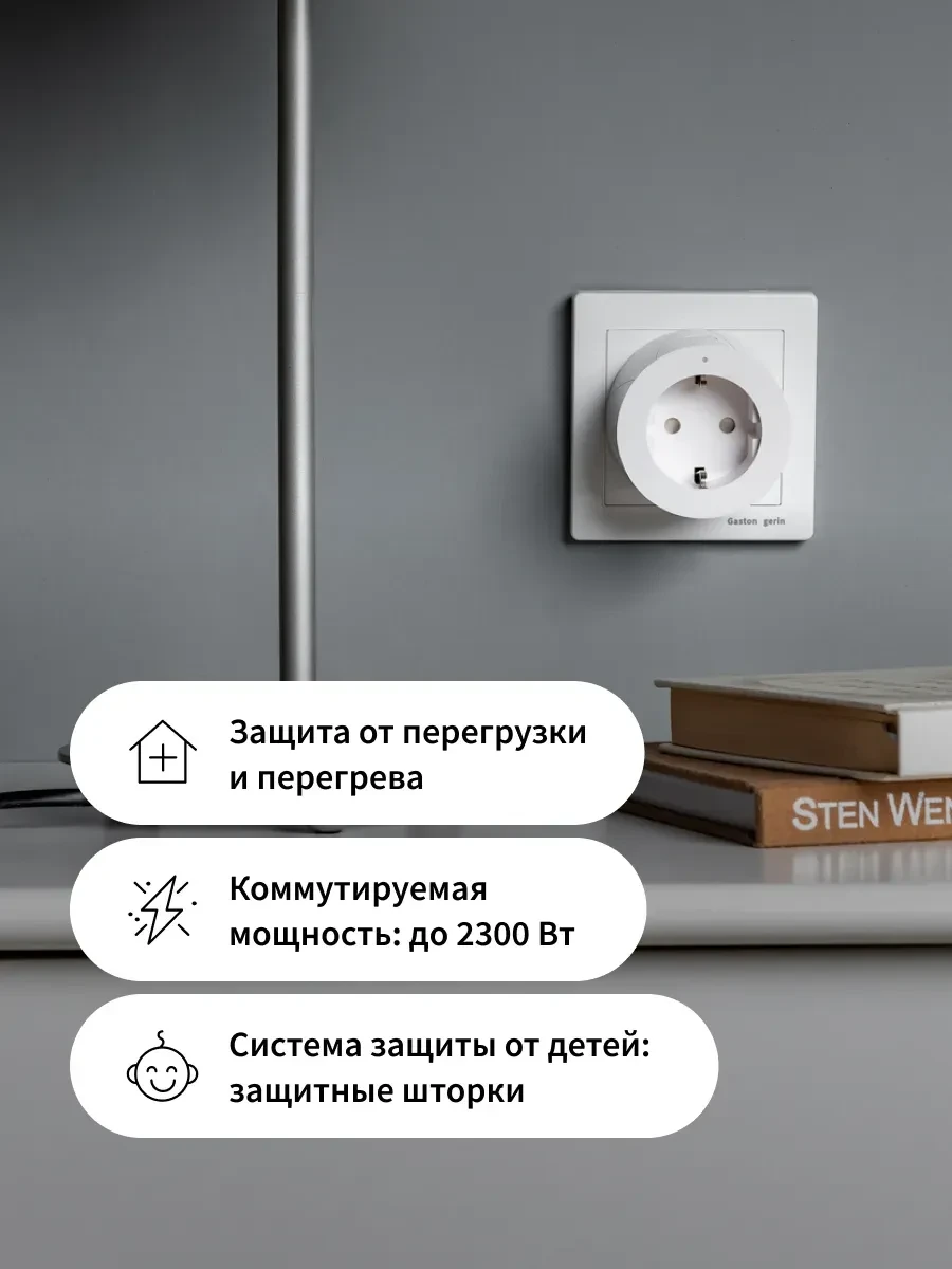 Умная розетка AQARA Smart Plug (EU) — 4