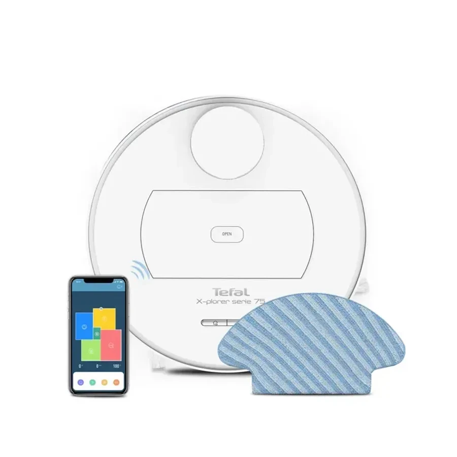 Робот-пылесос Tefal RG7687WH, автоматический