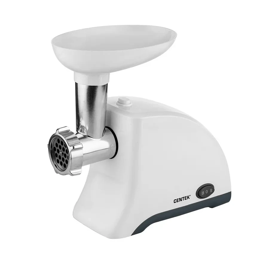 Мясорубка Centek CT-1609, 1550Вт, реверс, белая