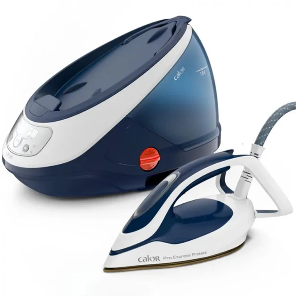 Парогенератор Tefal GV9221E0, 2600 Вт, 550 г/мин, белый-синий
