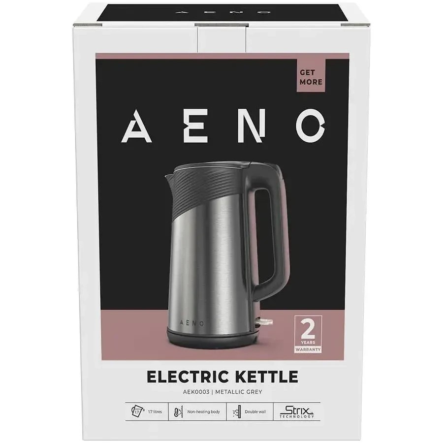 AENO Electric Kettle EK3, 1.7L, двойные стенки — 3