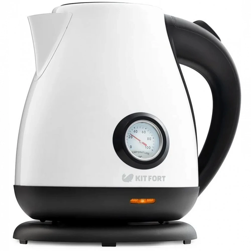 Чайник электрический Centek CT-0062, 2.0л, 2000W, керамика, белый — 4