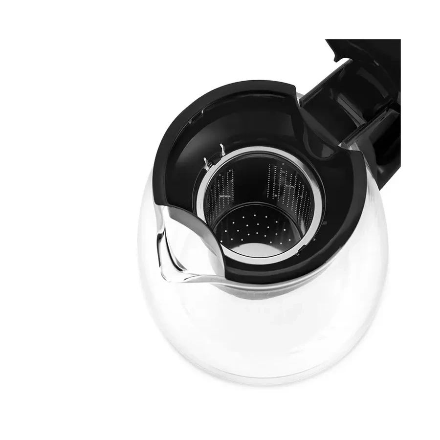Чайный набор Kitfort КТ-6181, 2л, 1500W, стекло, пластик, чёрный
