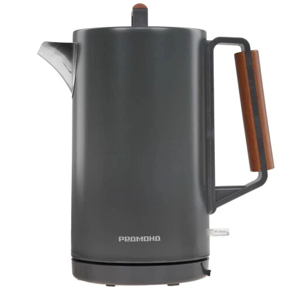 Чайник электрический Redmond KM236, 2200W, 1.7л, нержавейка, серый — 3