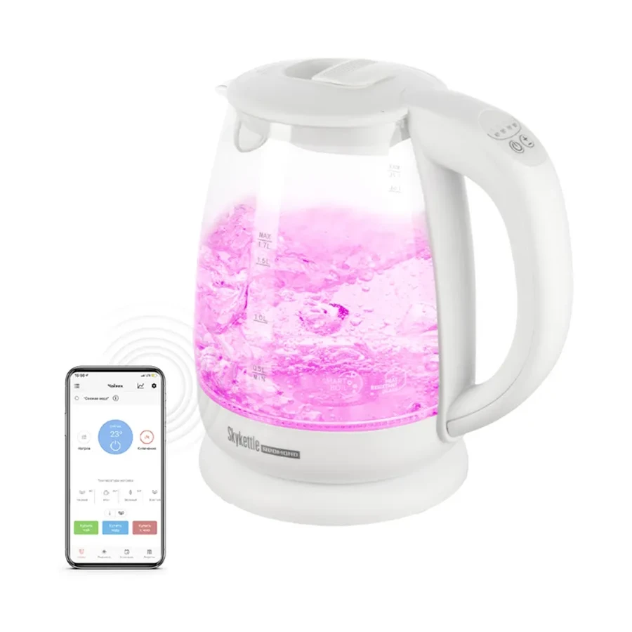 Чайник электрический Redmond SkyKettle RK-G211S, 1.7л, Wi-Fi