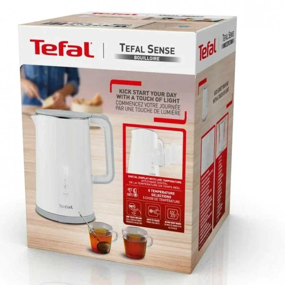 Чайник электрический Tefal KO693110, 1.5л, 5 режимов, дисплей — 3