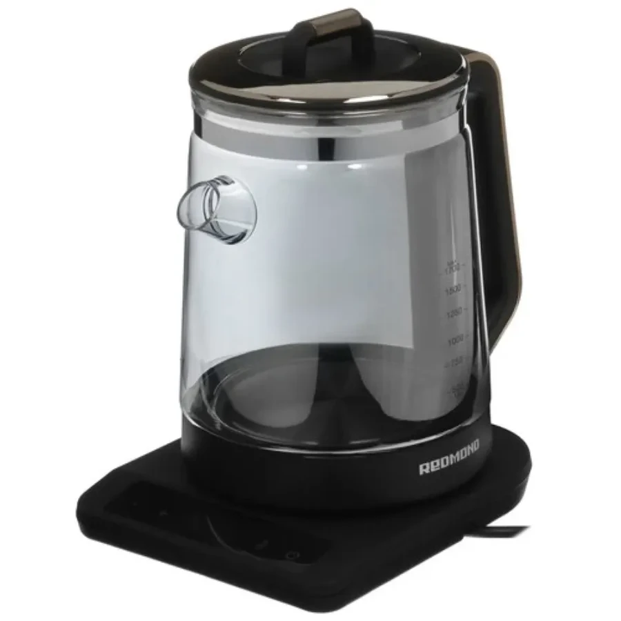Чайник электрический Redmond RK-G1310D, Black/Chrome — 3