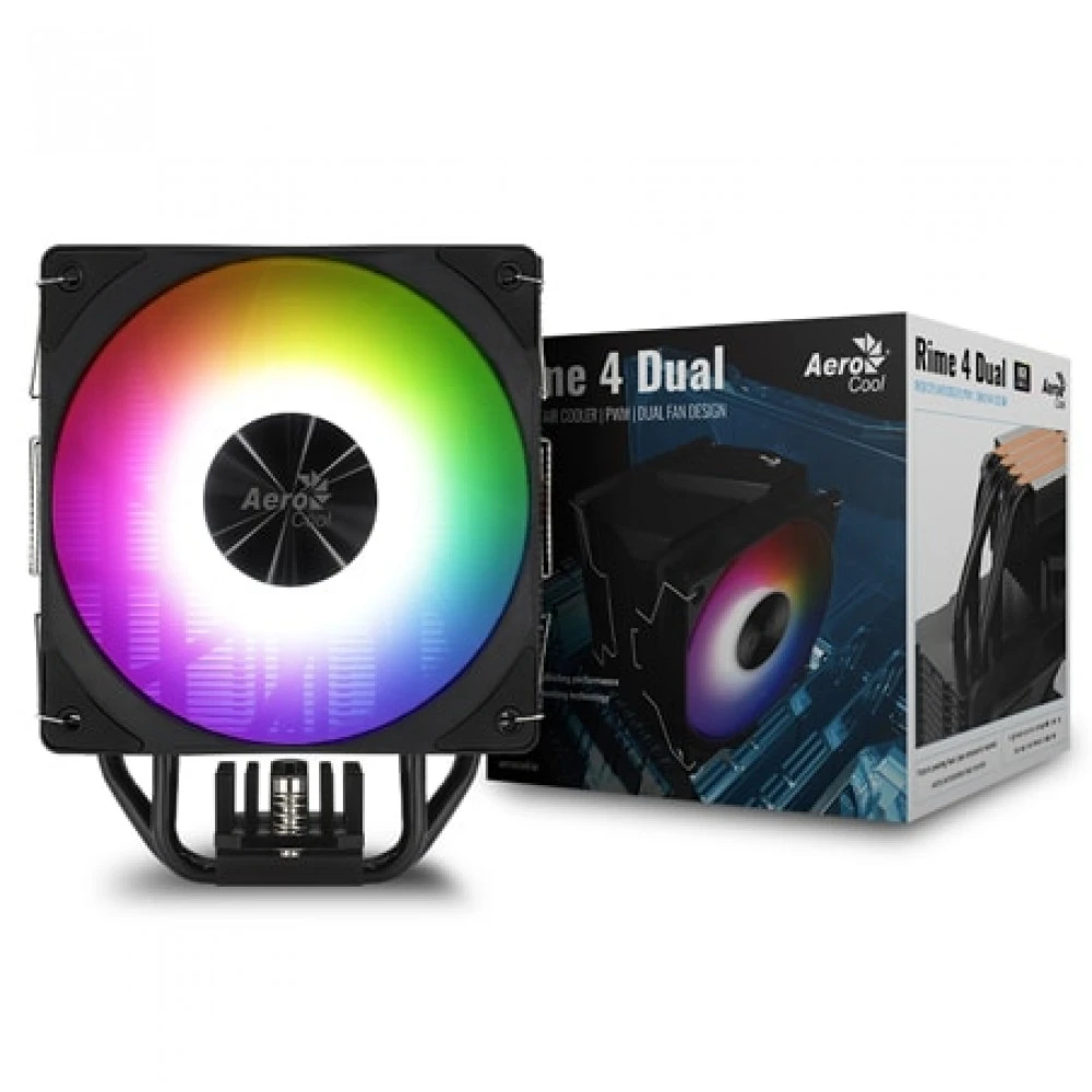 Кулер Aerocool Rime 4 Dual ARGB PWM 4P — 4