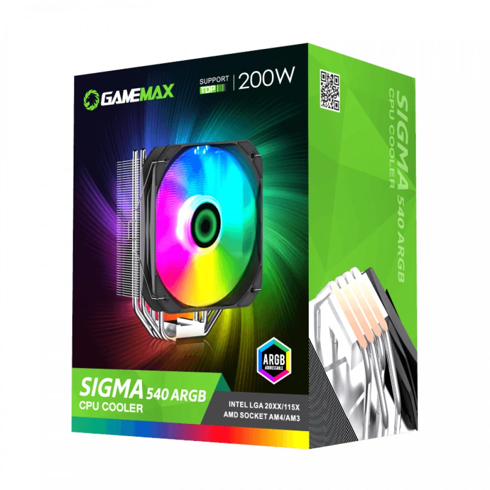 Кулер GameMax Sigma 540 ARGB — 4
