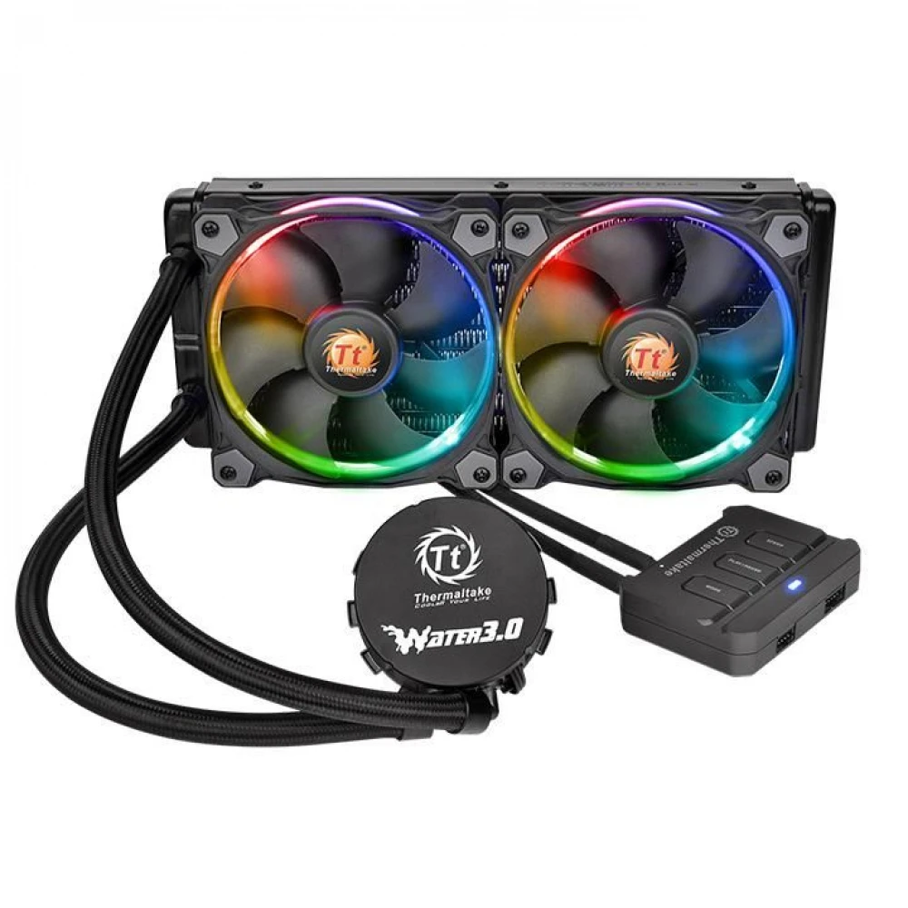 Система водяного охлаждения Thermaltake Water 3.0 Riing RGB 240