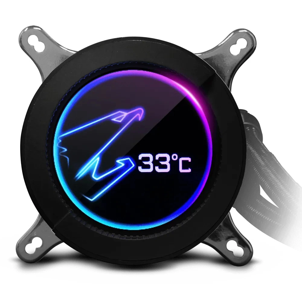 Система водяного охлаждения Gigabyte Aorus Liquid Cooler 280 — 2