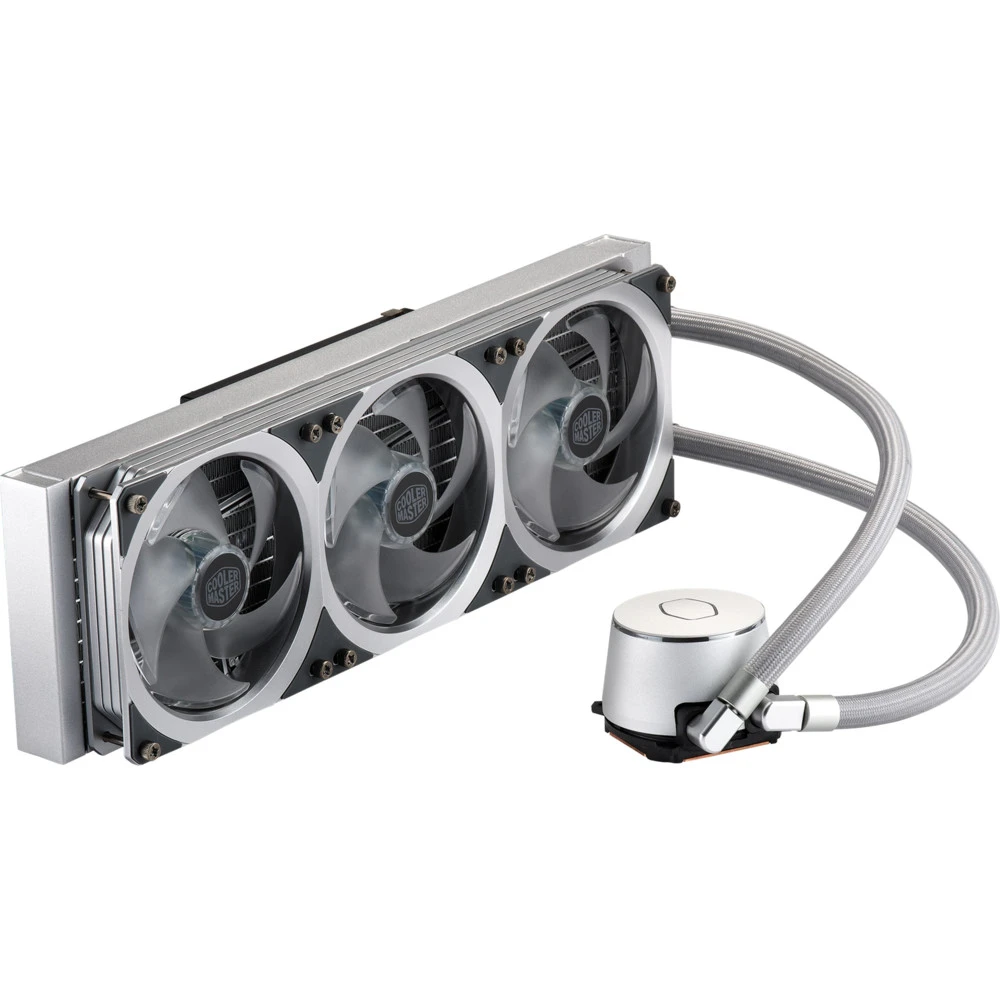 Система водяного охлаждения Cooler Master MasterLiquid ML360P Silver Edition RGB — 2