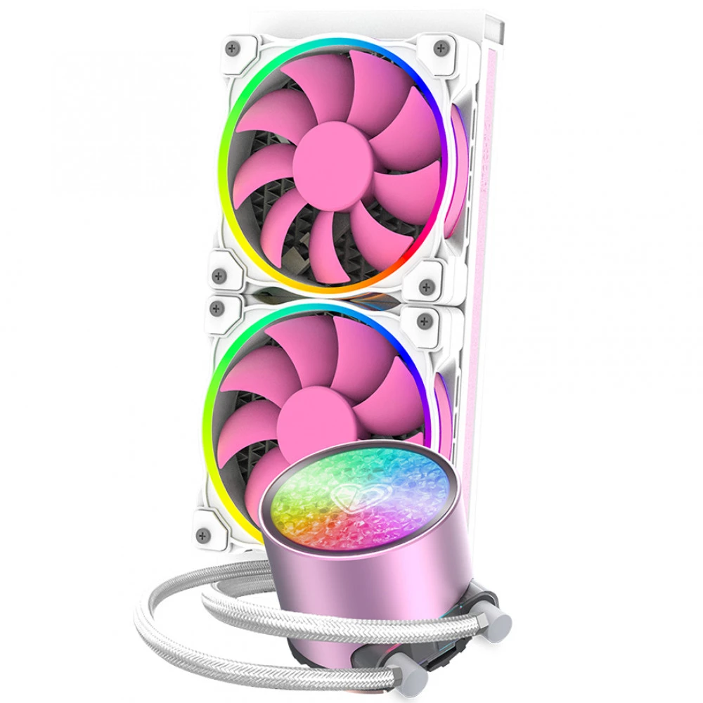 Система водяного охлаждения ID-Cooling Pinkflow 240 Diamond Edition — 2