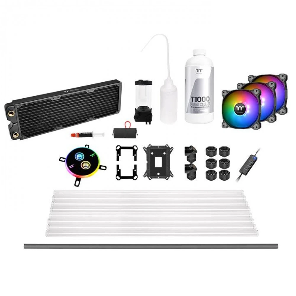 Комплект для сборки СВО Thermaltake Pacifice C360 Hard Tube