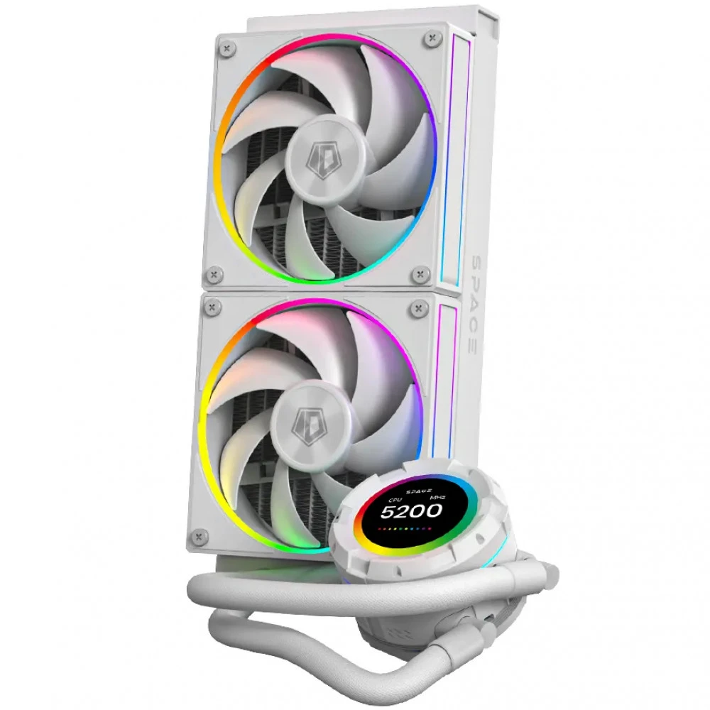 Система водяного охлаждения ID-Cooling SL240 White — 2
