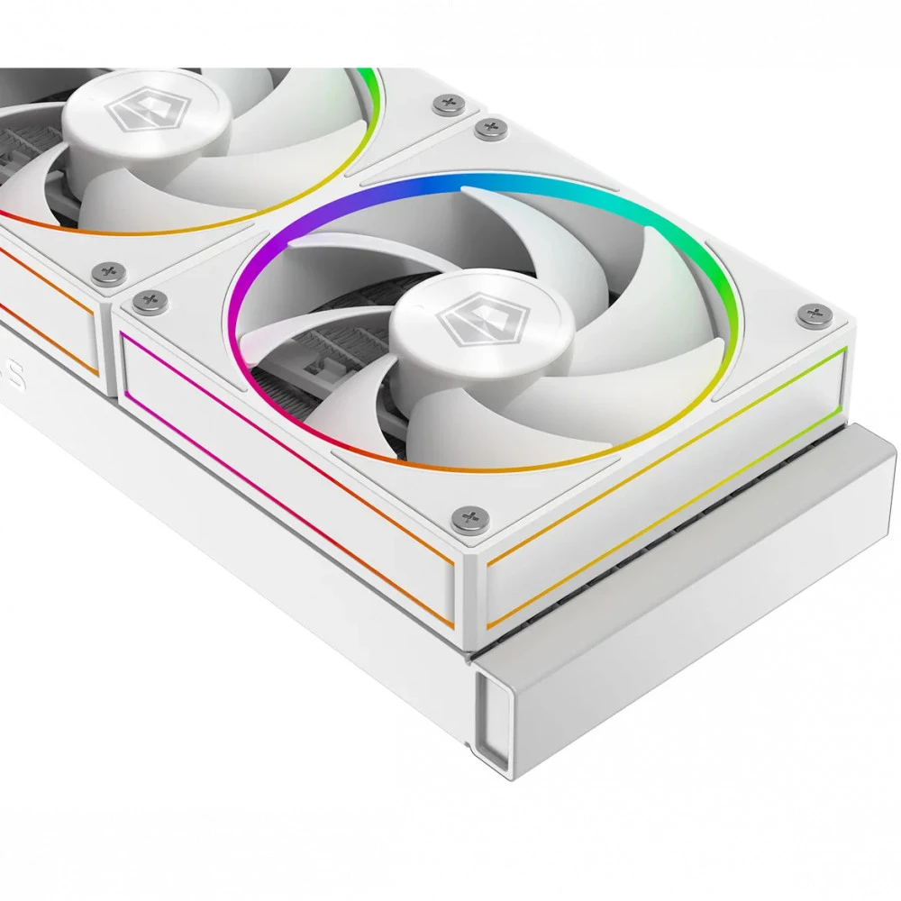 Система водяного охлаждения ID-Cooling SL240 White — 3
