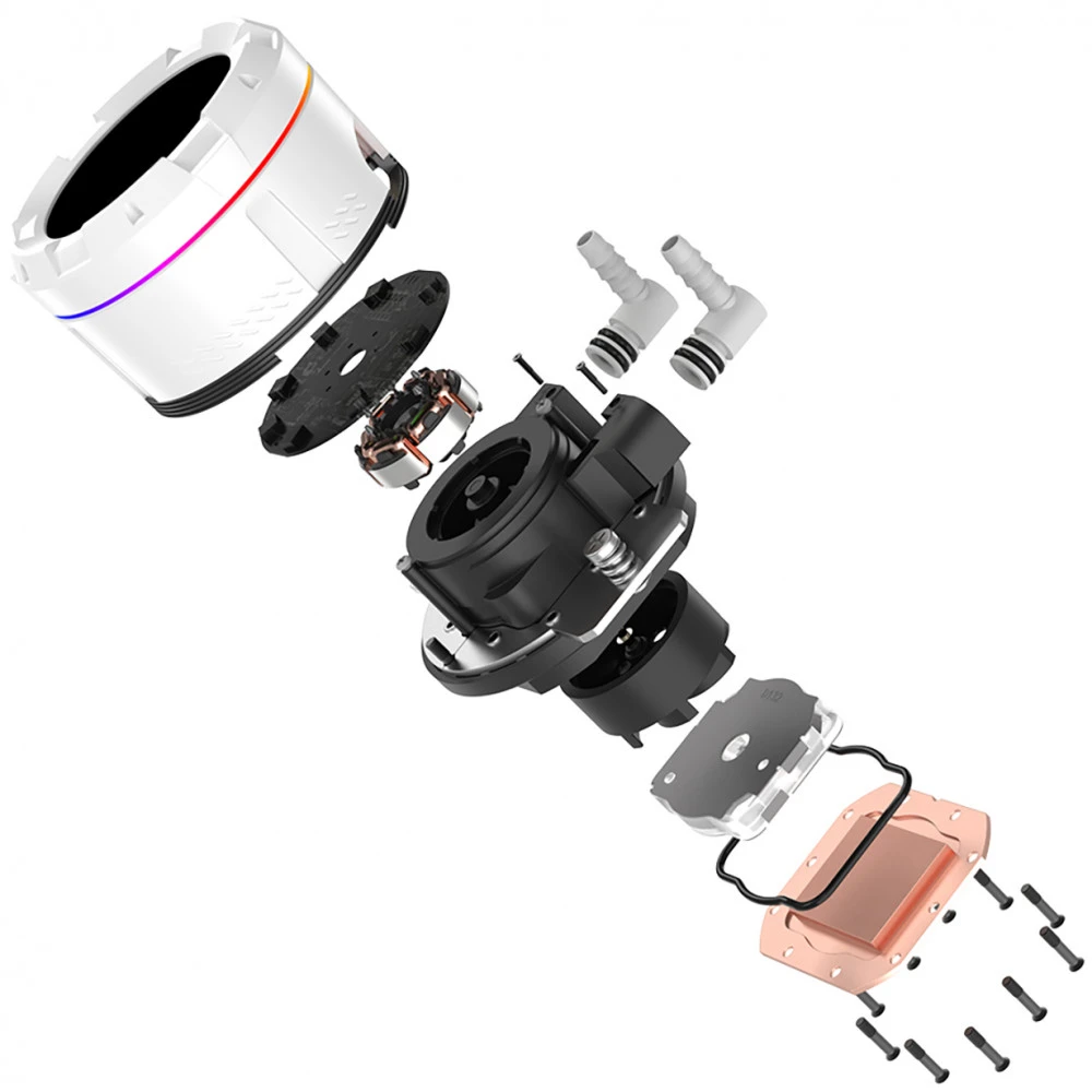 Система водяного охлаждения ID-Cooling SL360 White — 2
