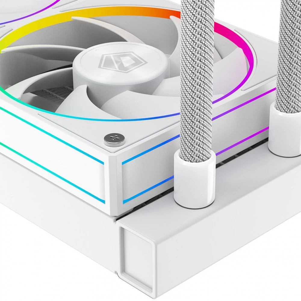 Система водяного охлаждения ID-Cooling SL360 White — 5