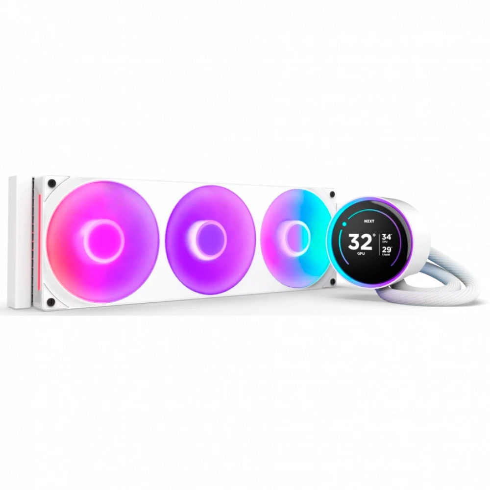 Система водяного охлаждения NZXT Kraken Elite 360 RGB White