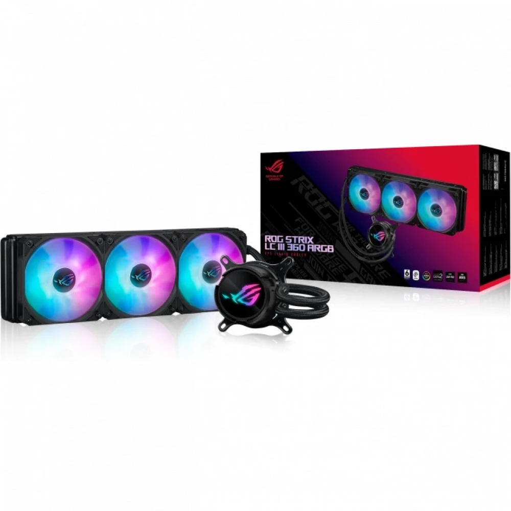 Система водяного охлаждения ASUS ROG Strix LC III 360 ARGB — 3
