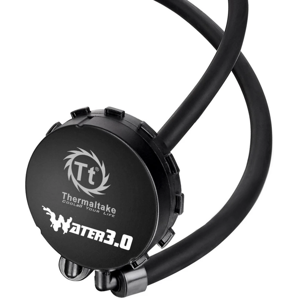 СЖО Thermaltake Water 3.0 Extreme S, S115X/1366/2011/AM3, 2х12cm, 3+4pin, Al+Cu, 1000-2000rpm, 20dB — 4
