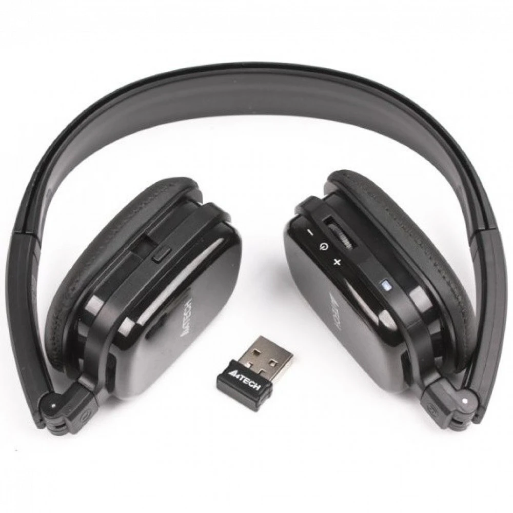 Беспроводная гарнитура A4Tech RH-200, Wireless, 20Hz-20kHz, USB, 90dB, Silver-Grey — 3