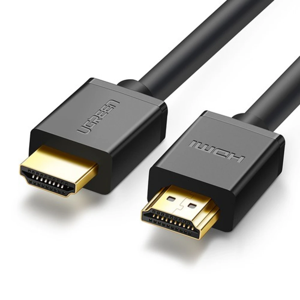 Интерфейсный кабель Ugreen HD104/10107 HDMI 2.0 папа-папа, 2 метра, Черный