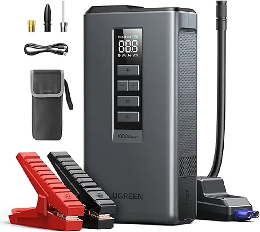 Пусковое устройство и воздушный компрессор ES703 2-in-1 Jump Starter & Air Compressor UGREEN — 2