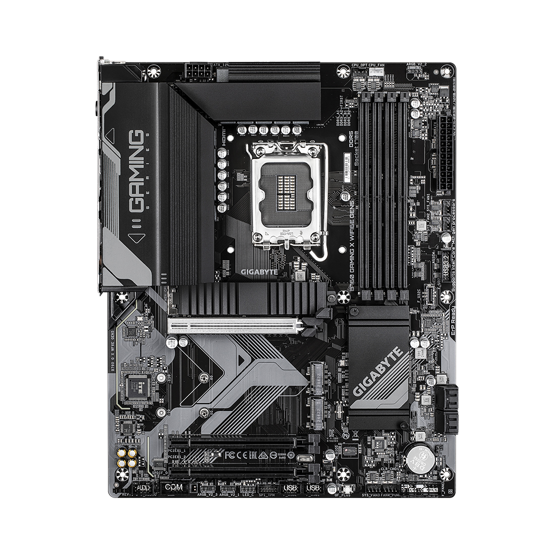 Материнская плата Gigabyte B760, LGA1700, ATX, DDR5, Wi-Fi — 2
