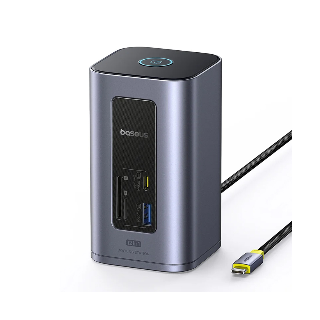 Док-станция Baseus NU1 Air Spacemate 12-in-1 Grey (B00568103813-00) — 2