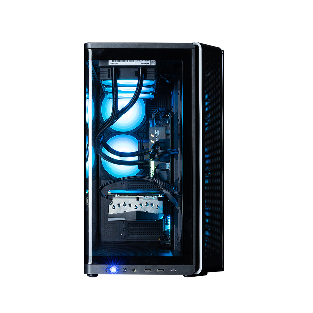 Корпус Zalman P60 Black, ATX, чёрный — 2