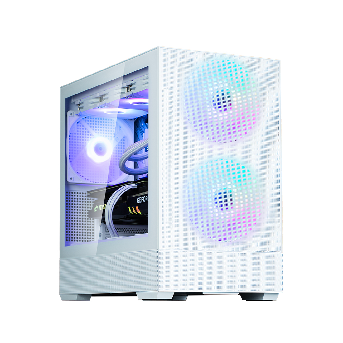 Корпус Zalman P30 AIR White, Micro-ATX, белый