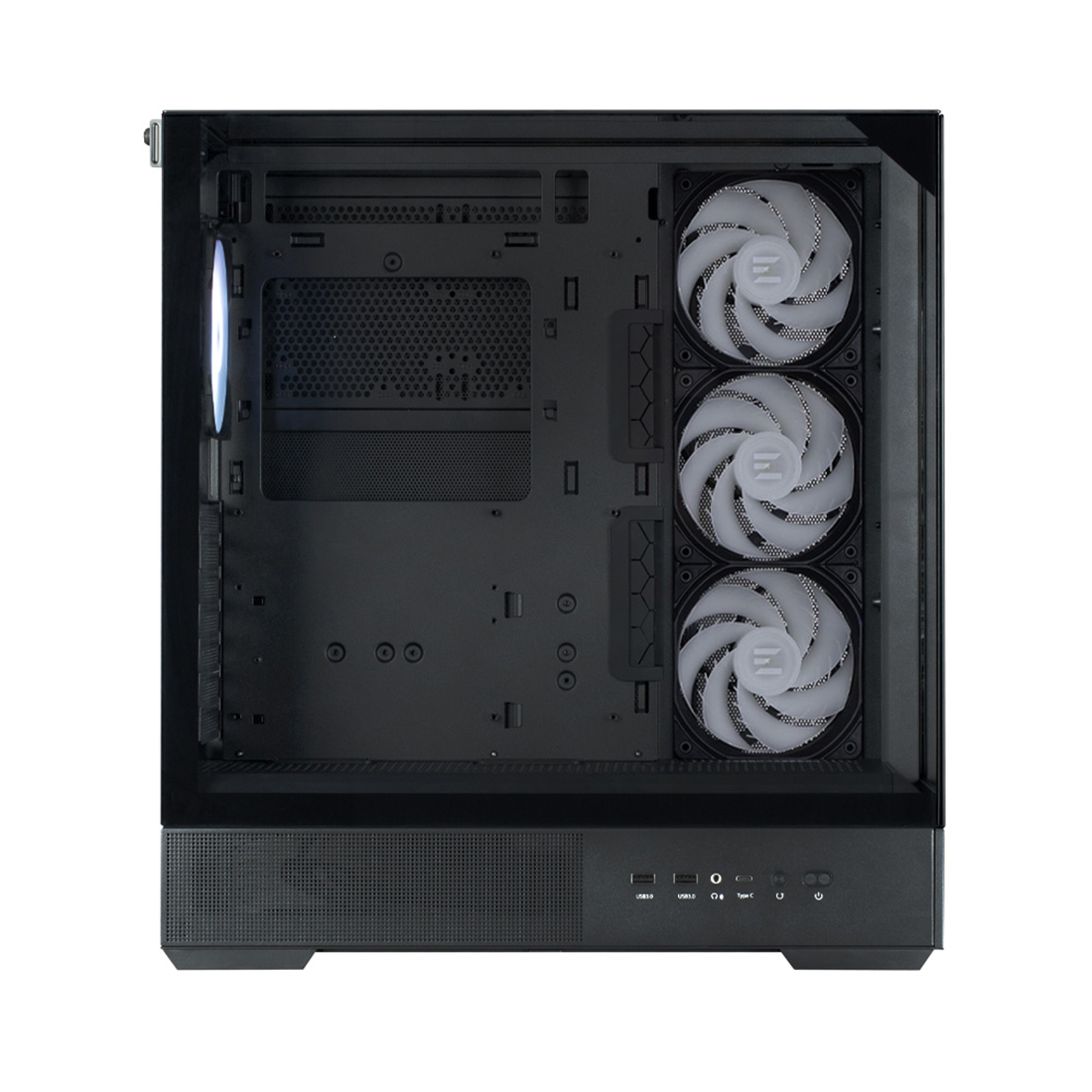 Корпус Zalman P40 Prism Plus Black, ATX, чёрный — 2