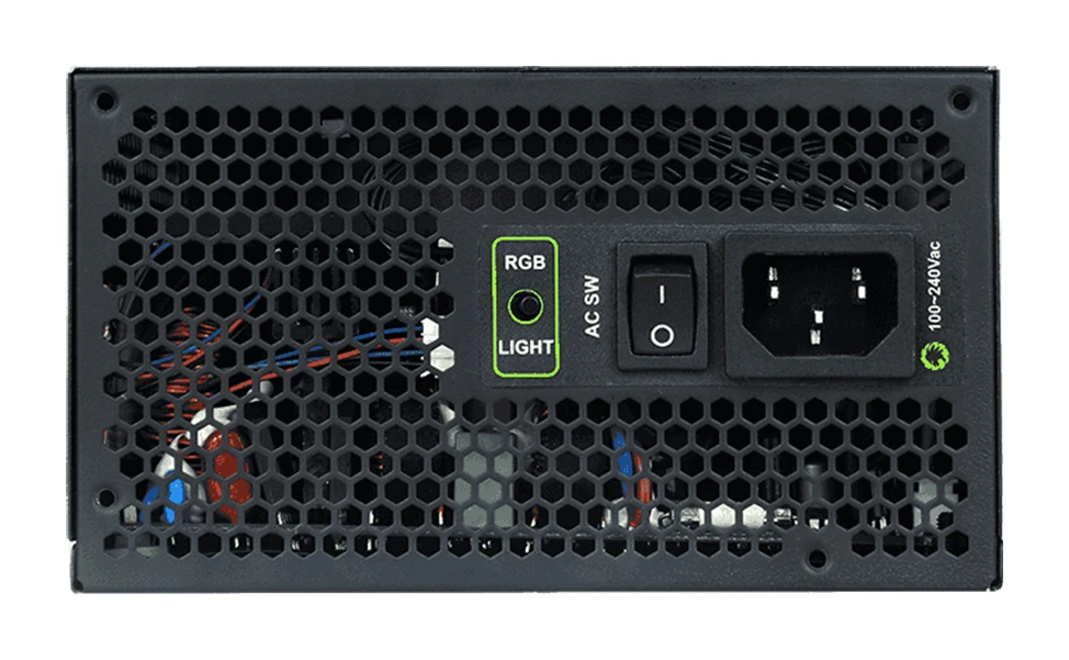 Блок питания Gamemax RGB 550W Rainbow (Gold) — 3